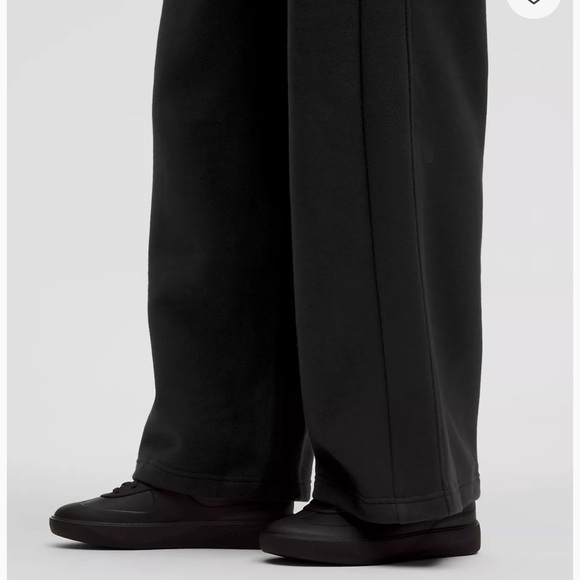 NWT LULULEMON SCUBA MID RISE WIDE LEG PANT•XL TALL - Picture 4 of 12